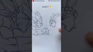 What's your Ultra Ego Level  | Drawing Vegeta UE Vs Granola