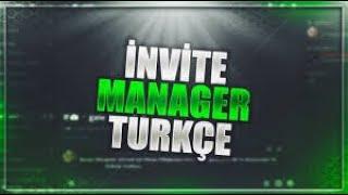 Türkçe İnvite Manager Altyapısı Efsane Bot 2020 GÜNCEL