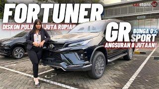 Turun Bunga Murah Parah⁉️Review Fortuner 2.8 Type GR Sport Diesel Terbaru 2024