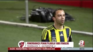 Fenerbahçe 2 - 2 kayserispor | Ziraat  Türkiye Kupası | Geniş Özet ve Penaltılar | HD |