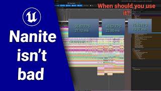Nanite CAN improve performance in Unreal Engine 5