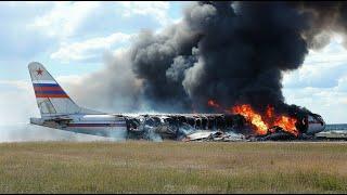 VOR 3 MINUTEN! Ein russisches Regierungsflugzeug Il-96 WIRD im tödlichsten ukrainischen Luftangriff