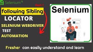 What is following sibling Xpath method in automation testing | Best Automation Interview Question|01