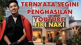 Fantastis, Terbaru segini gaji Fiki Naki dari YouTube