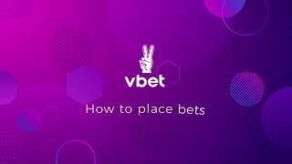 How to place bets on VBET