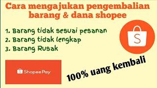 Cara mengajukan pengembalian uang & barang yang sudah dibayar karena tidak sesuai pesanan di shopee