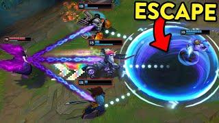18 Minutes "PERFECT ESCAPES" in League of Legends