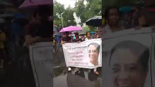 ঝড় বৃষ্টি উপেক্ষা করে 2022 টেট পাশ প্রার্থীদের অন্দোলনWb primary tet news today//primary tet 2022