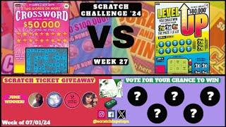 Scratchin' Pete | Scratch Challenge:  Crossword VS Level Up  | Week 27 2024