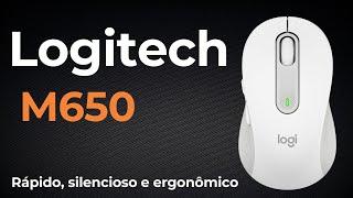 O MOUSE SEM FIO PERFEITO EXISTE! Logitech M650 Bluetooth | Ideal p/ Macbook [2024]