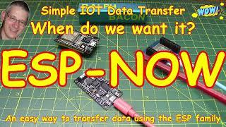 #223 ESP-NOW simple demo - easy IOT data transfer on ESP32 or ESP8266