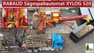 RABAUD Sägespaltautomat XYLOG 520 Stationär | Holzfront