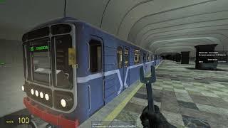 Поезда на Нижегородском номерном в Metrostroi(Garrys's Mod)