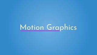 Evan Tillett - Motion Graphics Reel 2018