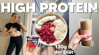 So esse ich 130g PROTEINE in meiner DIÄT | Viel Eiweiß, wenig Kalorien!