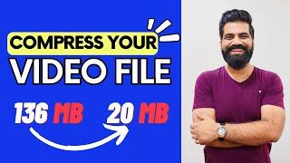 Compress video without losing quality windows 10 | #howtocompressyourvideo