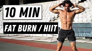 10 Min HIIT | BURN FAT FAST | Rowan Row