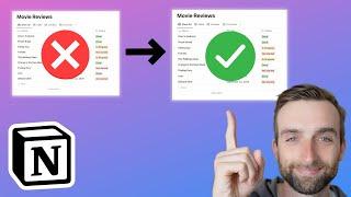 3 Principles for Building Notion Databases like a Pro