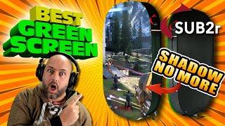 Say Goodbye to Green Screen Shadows Forever! - Sub2r Active Green Screen Review!