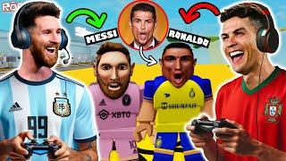 Ronaldo and Messi Playing ROBLOX