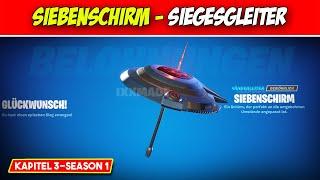 Siebenschirm - Siegesgleiter Fortnite Season 1 Kapitel 3 - Epischer Sieg  Gleiter Season 1 Kapitel 3