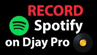 Record a MIX Djay Pro 1-2 with Spotify!