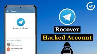 How to Recover Hacked Telegram Account on Android | Recover Lost Telegram Account