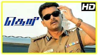 Theri movie | Vijay investigates IT girl missing | Rajendran | Mahendran | Azhagam Perumal