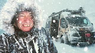 Surviving my 2nd Winter of Extreme Van Life, Blizzard, Snow Storm Camping & Freezing Cold #vanlife