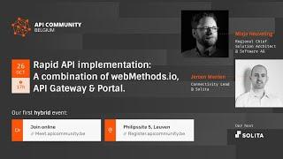 Rapid API Implementation: A combination of webMethods.io, API Gateway & Portal