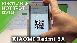 How to Set Up Portable Hotspot in XIAOMI Redmi 5A - Share Wi-Fi |HardReset.Info