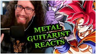 Pro Metal Guitarist REACTS: Dragon Ball Z Dokkan Battle - STR LR Hit & SSG Goku OST