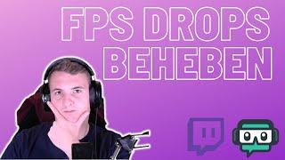 FPS Drops in Streamlabs OBS beheben I 2021 / German