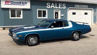 1973 Plymouth Road Runner 360 4 Speed for sale at Pentastic Motors