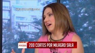 Fernanda Iglesias le pegó a Andrea Taboada en vivo