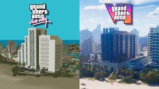 The Evolution of Vice City - GTA 6 vs GTA Vice City