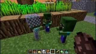 Minecraft - B06 - Honey, our zombie kids are hungry! (baby zombie siege) 