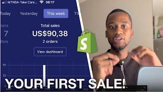 How to make your first SALE Dropshipping ASAP (Full Guide)