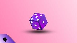 Vector Dice Logo Design Process From Start To Finish in less than one minute #Shorts