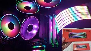 Memória XPG Spectrix D60G RGB ( unboxing, instalação e como controlar os efeitos rgb )