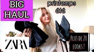 BIG HAUL ZARA mes achats mode pour le printemps été + 20 looks