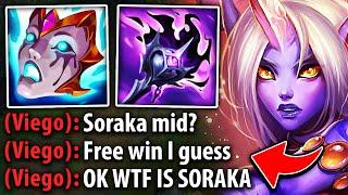 Everyone thought I was trolling for playing Soraka mid... but they didn't know the secret