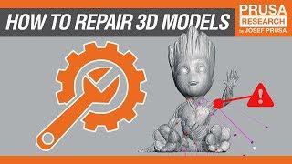 How to repair corrupted models for 3D printing