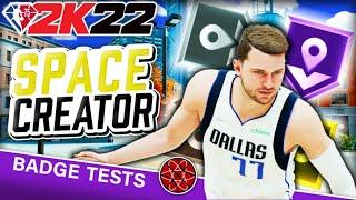 2K22 Best Playmaking Badges : How to Dribble with Space Creator Badge !