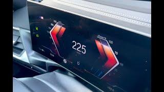 BMW i4 M50: Tacho-Video mit Iconic Sounds Electric by Hans Zimmer