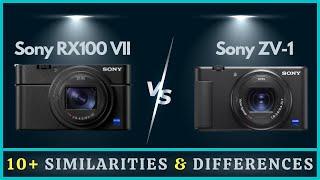 Sony RX100 VII vs ZV 1 | Large Sensor Compact cameras by Sony