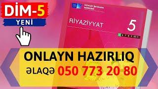 Dim 5 ci sinif riyaziyyat onlayn hazirliq dersleri online hazırlıq / dersimiz riyaziyyat