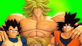 [SFM - Dragon Ball Z] Vegeta and Goku meet Broly