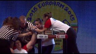 Сhampionat Europe of Armwrestling 2015/Девушка потеряла сознание