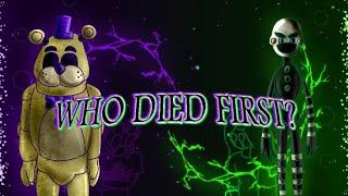 Who Dies first in FNaF? (Theory)